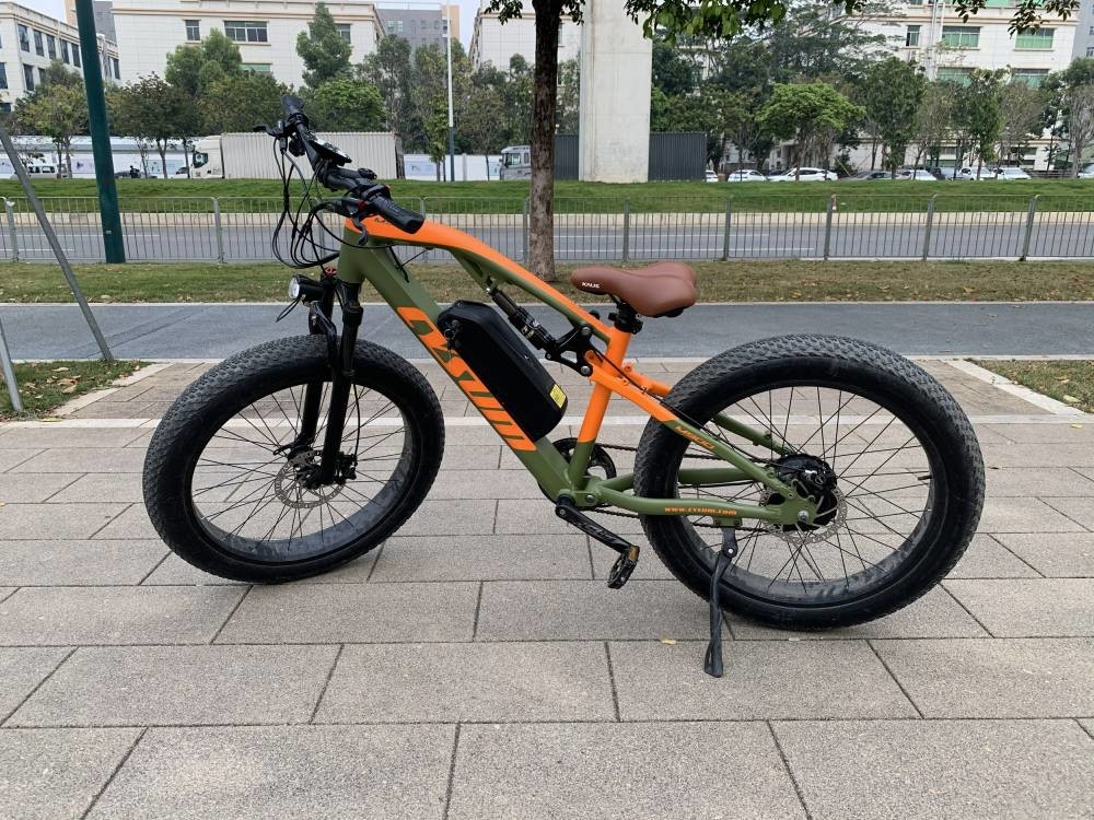 Mid Drive High Power Ebikes 1000w 48v 17Ah Hydraulic Disc Brake CYSUM M999
