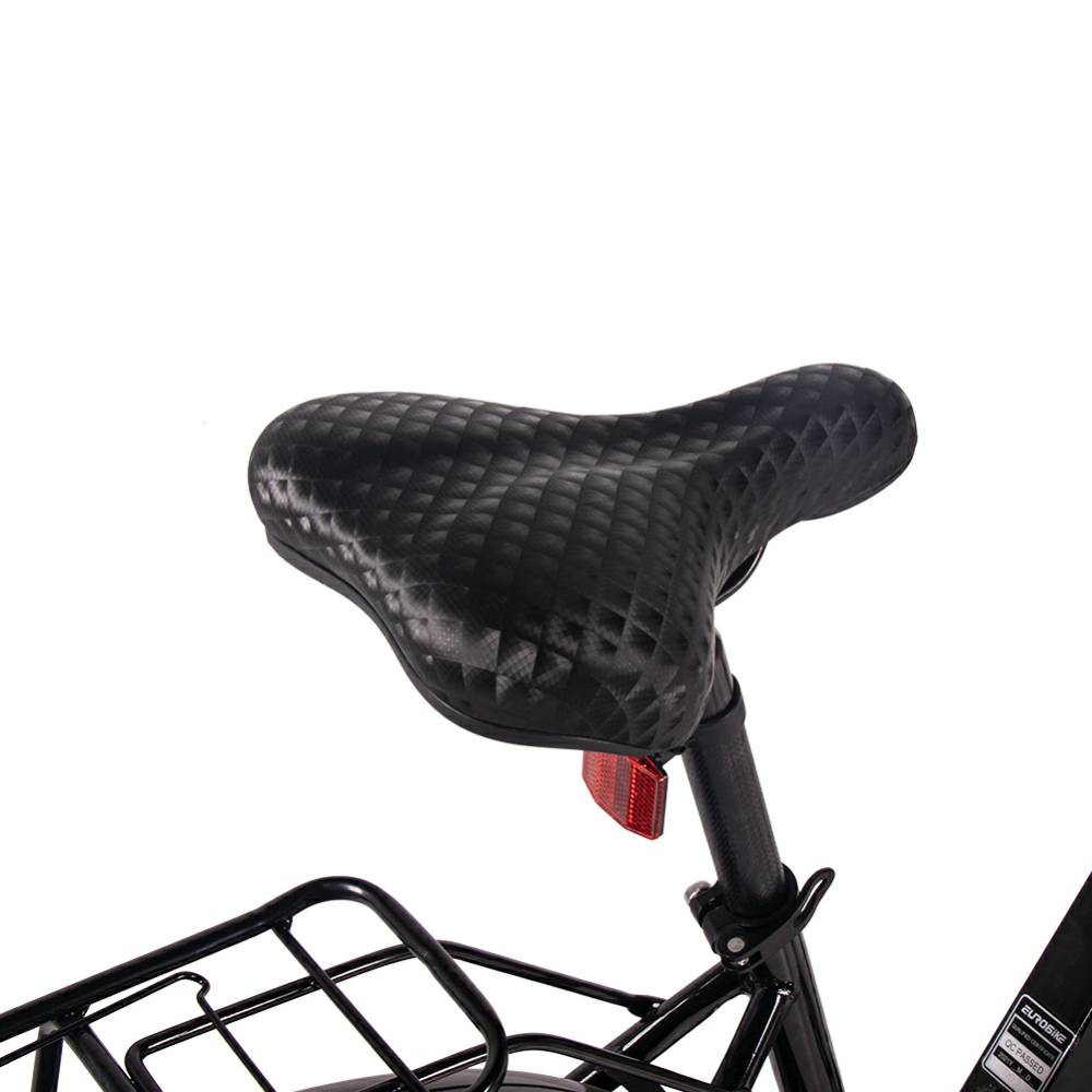 Beach Women Electric Bikes With Basket Ladies Electric Bicycle 26