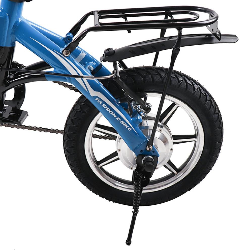 Womens Ladies Lightweight Electric Bike Folding Mini Motor Lightest Weight Ebike 250w