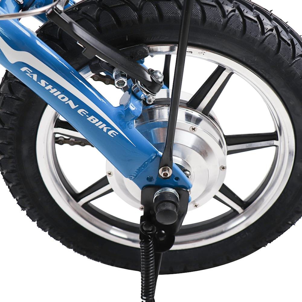 Womens Ladies Lightweight Electric Bike Folding Mini Motor Lightest Weight Ebike 250w
